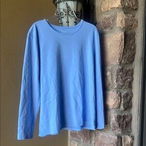 L.L. Bean Light Blue Long Sleeve Shirt XL